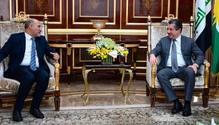 پێشوازی سەرۆکی حکومەتی هەرێمی کوردستان لە لە سەرۆکی رەوتی "ئەلغەد"ی سووریا – ماڵپەڕی حکومەتی هەرێمی کوردستان