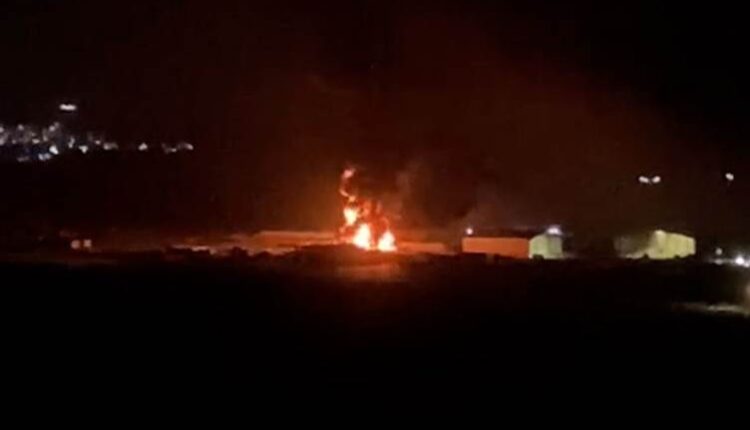 هێرشێکی دوێنێی "مقاوەمەی ئیسلامی" بۆ سەر کۆگای سووتەمەنی لە فڕۆکەخانەی هەریر – دەستاودەست