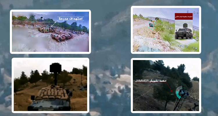 وێنەی بەئامانجگرتنی بنکەیەکی تورکیا لەلایەن هێزەکانی سوریای دیموکرات لە ڕۆژئاوای پردی قەرەقۆزاقی گوندەواری مونبج