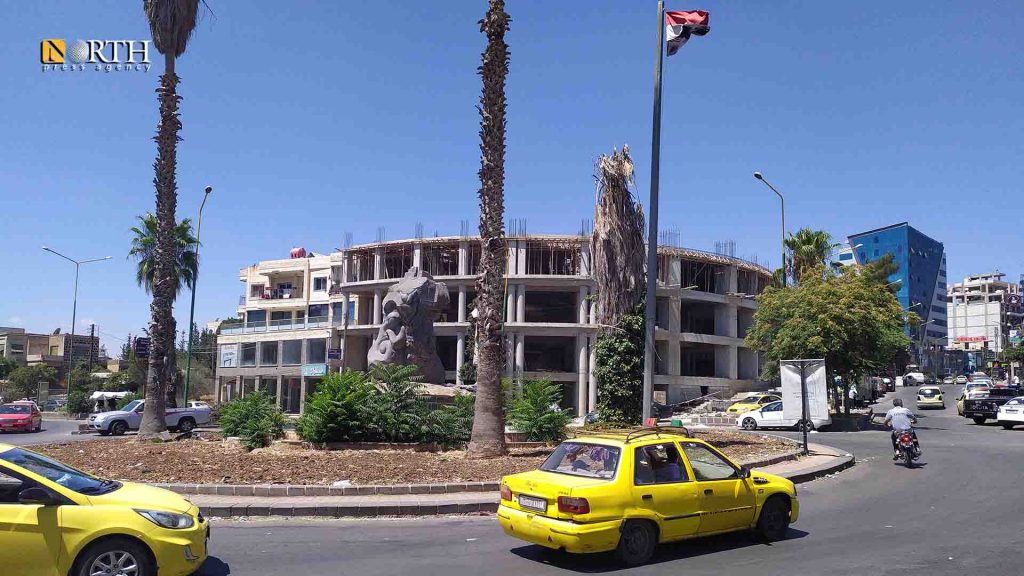 ساحة تشرين بالسويداء – نورث برس
