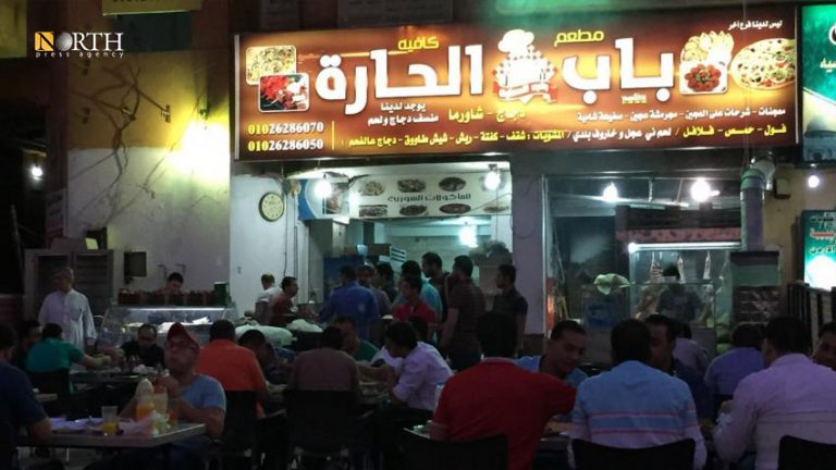 مطعم لأحد اللاجئين السوريين في مصر