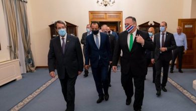 وزير الخارجية الأميركي في قبرص