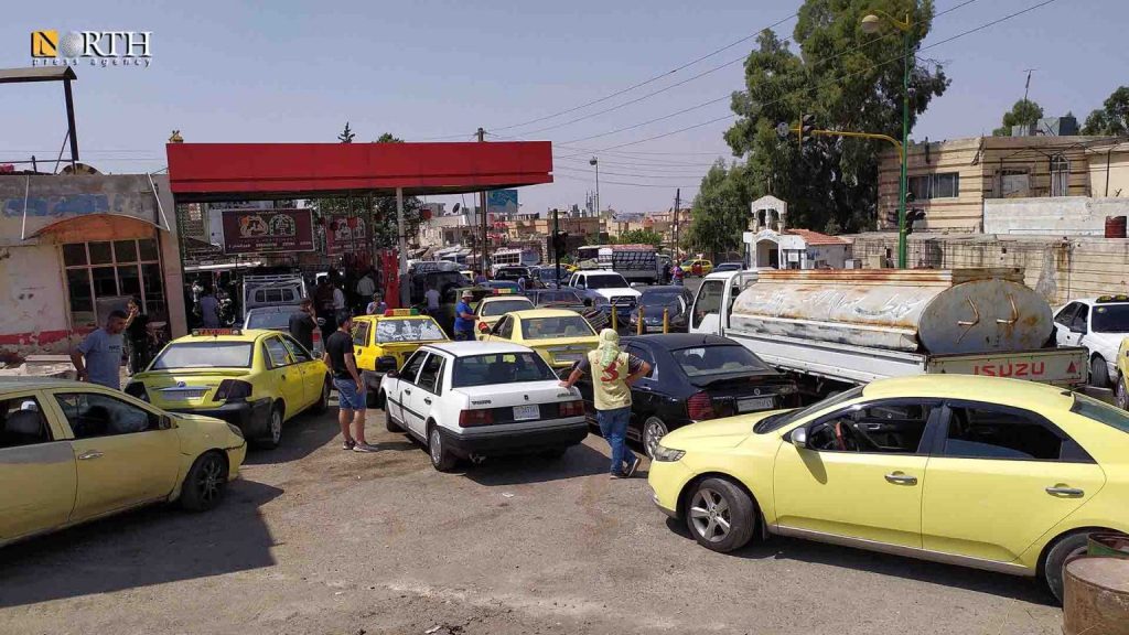 محطة "سرايا" للوقود بمدينة السويداء - أرشيفية