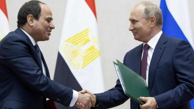 الرئيس الروسي ونظيره المصري