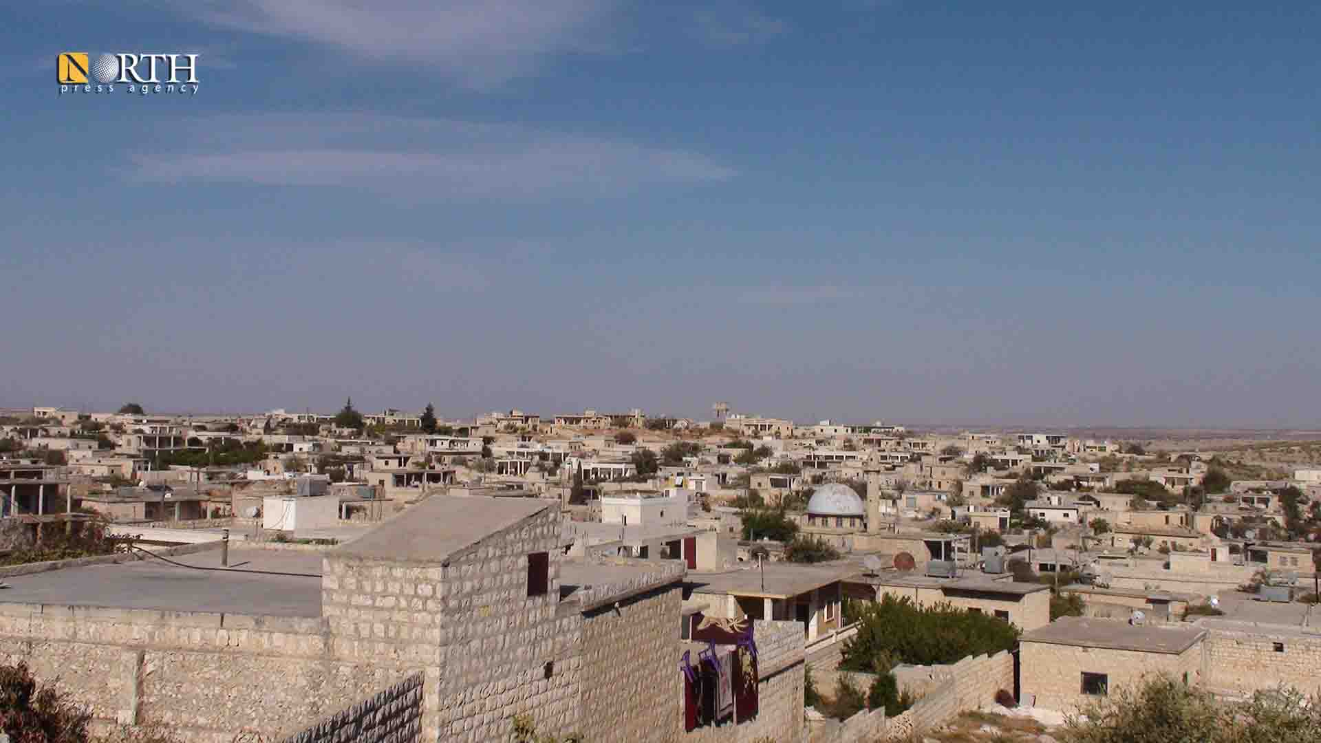 ريف حلب الشمالي - قرية برج القاص بناحية شيراوا جنوب عفرين - نورث برس