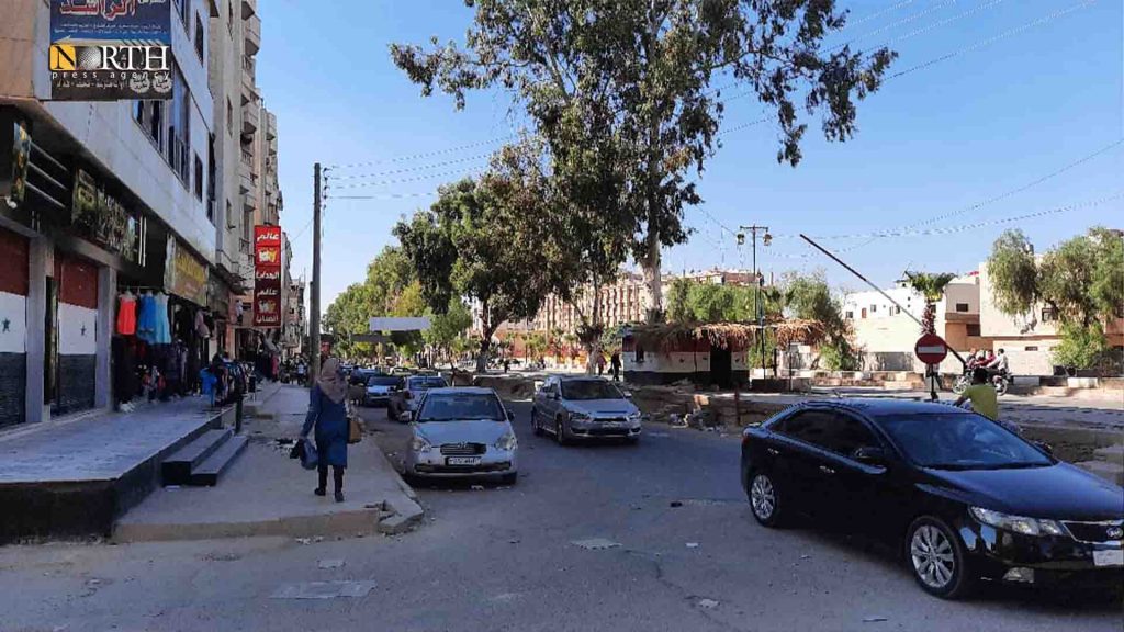 شارع المحطة بمدينة درعا – نورث برس