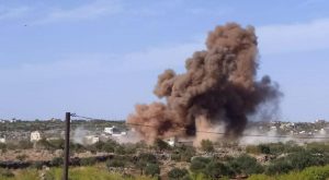 غارة جوية بمنطقة جبل الزاوية - متداول