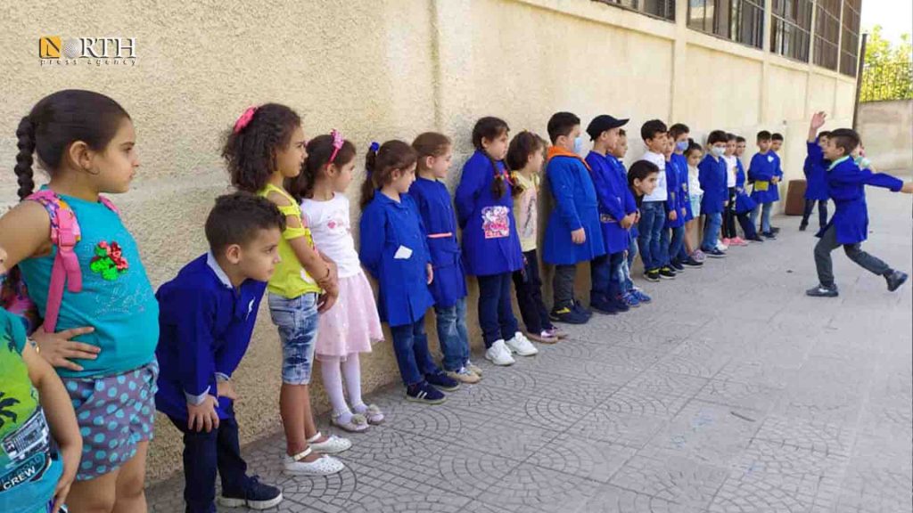 مدرسة عمار كمال الحمد بمدينة السويداء – نورث برس