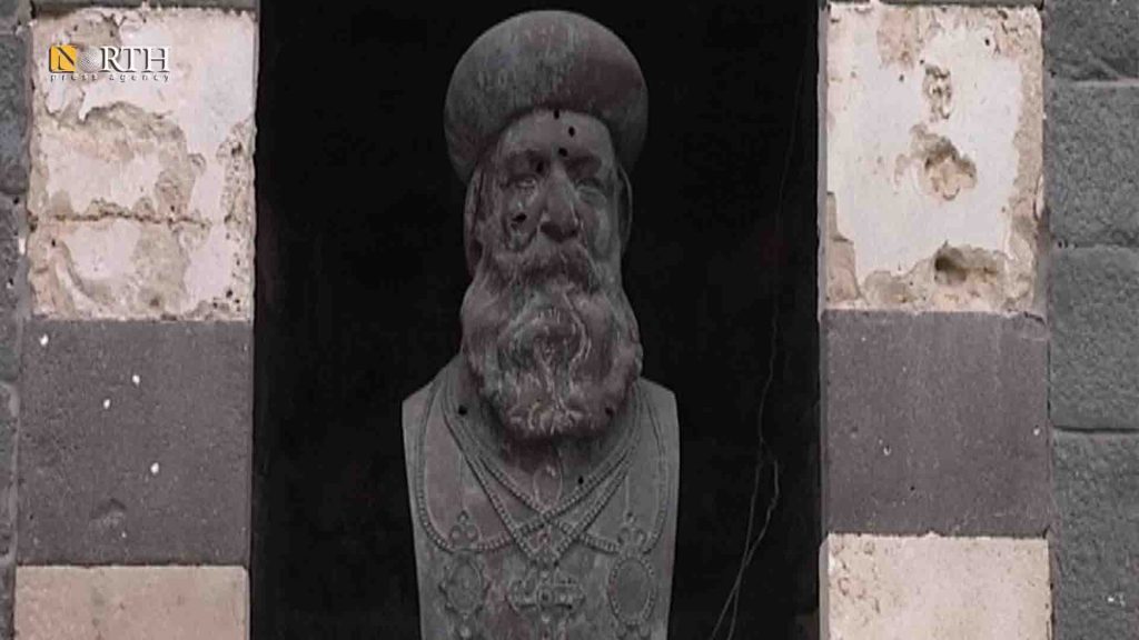 تمثال أثري في محافظة حمص - نورث برس
