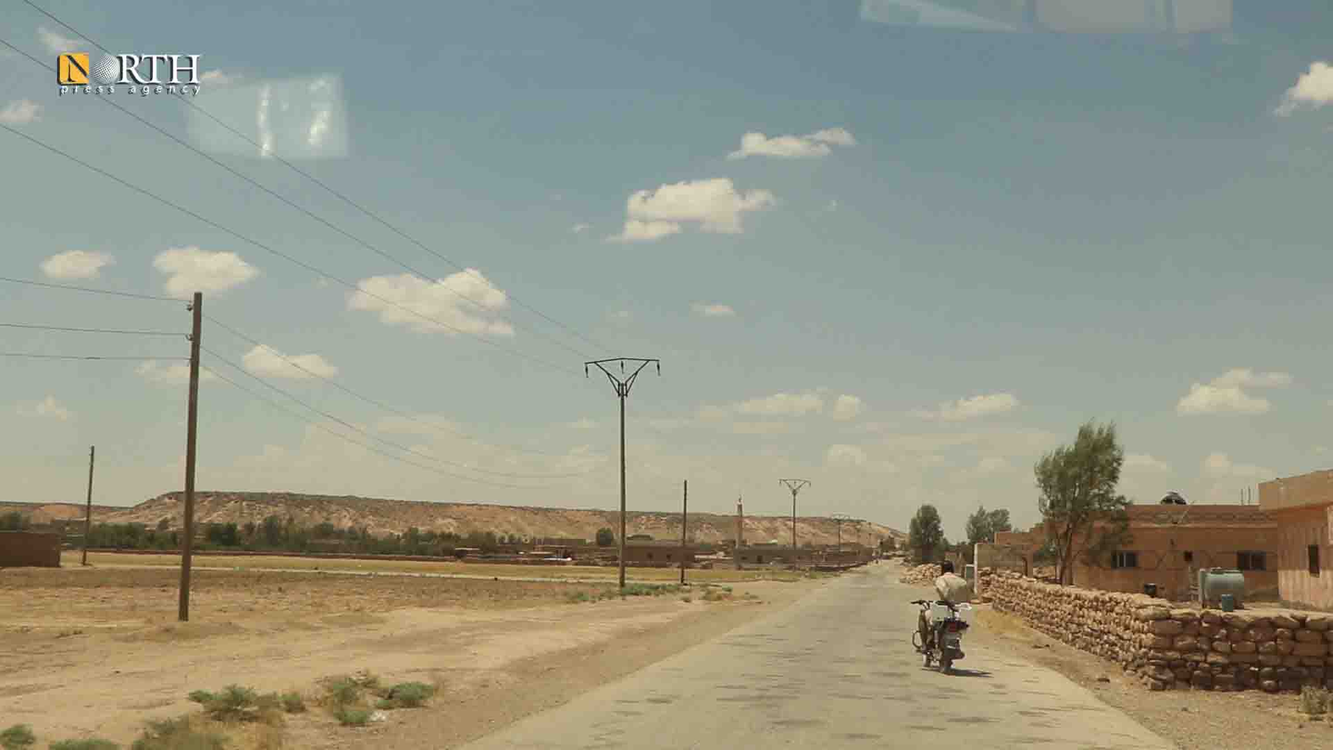 حسكة ش- بلدة مركدة جنوب حسكة - نورث برس