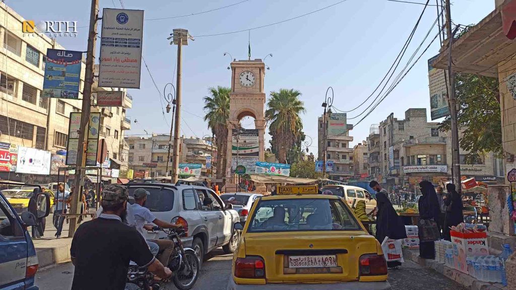ساحة الساعة في مدينة إدلب - نورث برس/أرشيف