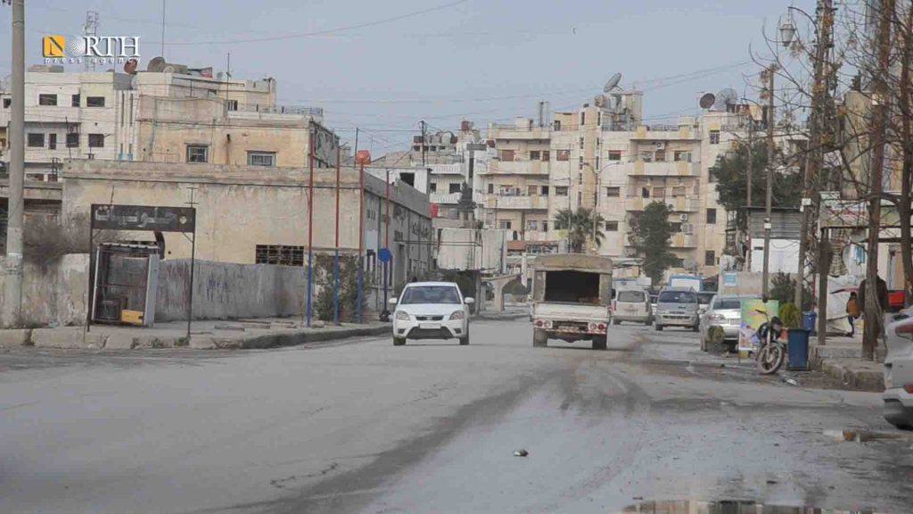 شارع طريق حسكة في مدينة قامشلي - نورث برس