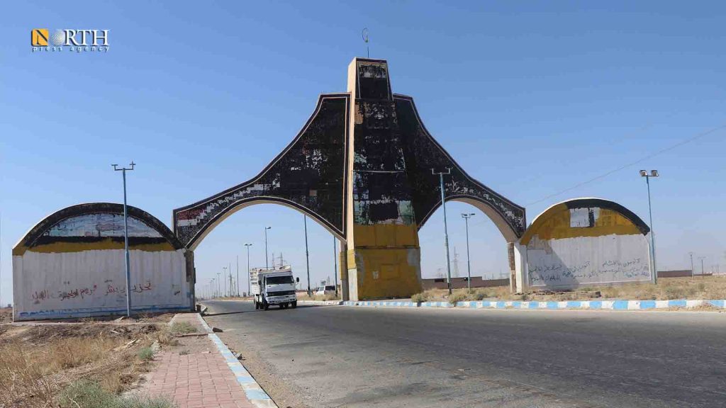 مدخل مدينة دير الزور - نورث برس
