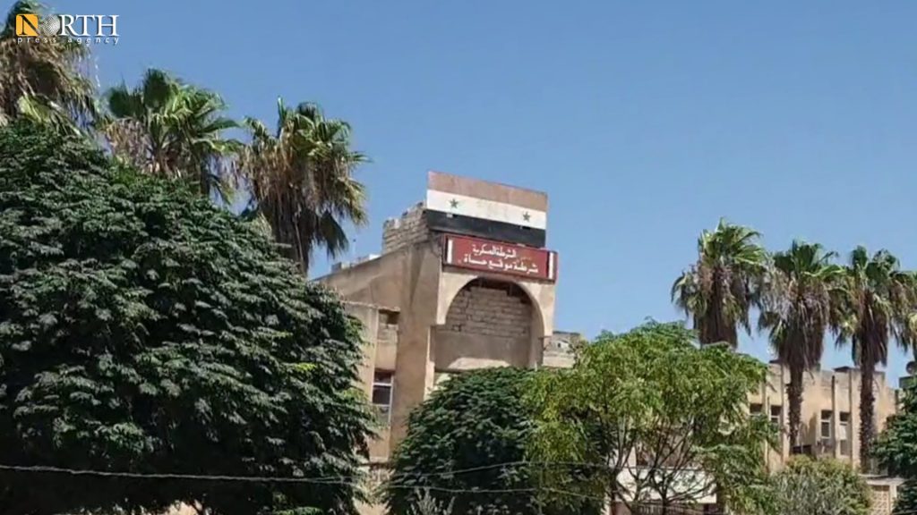 الشرطة العسكرية بحي جنوب الملعب – نورث برس