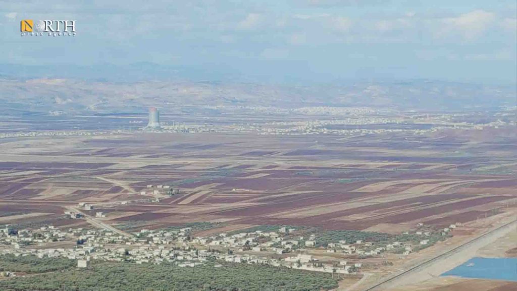 منطقة سهل الغاب غربي محافظة حماة- أرشيفية/نورث برس