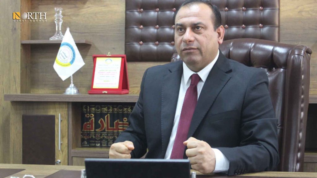 رئيس المشارك للمجلس التنفيذي في الإدارة الذاتية – عبد حامد المهباش