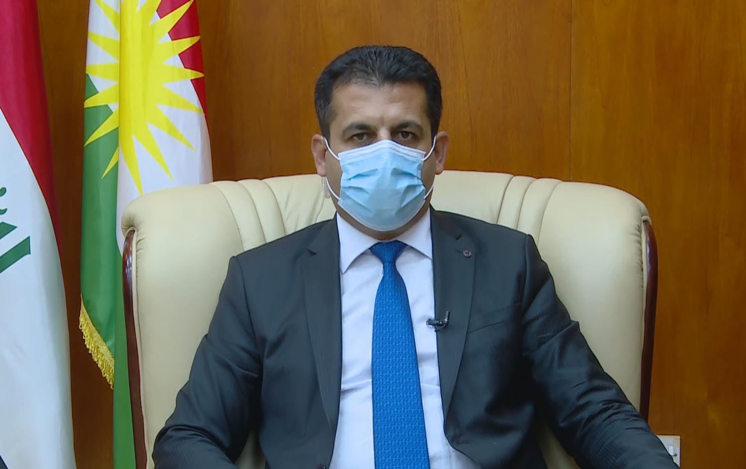 وزير الصحة في إقليم كردستان العراق سامان برزنجي