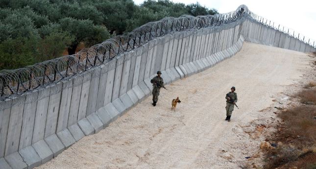 الجدار الفاصل بين تركيا وسوريا