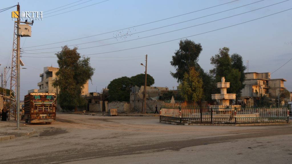 دوار المعبر في مدينة جرابلس – نورث برس