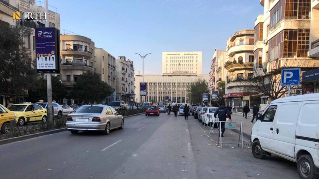شارع 29 أيار وسط دمشق – نورث برس