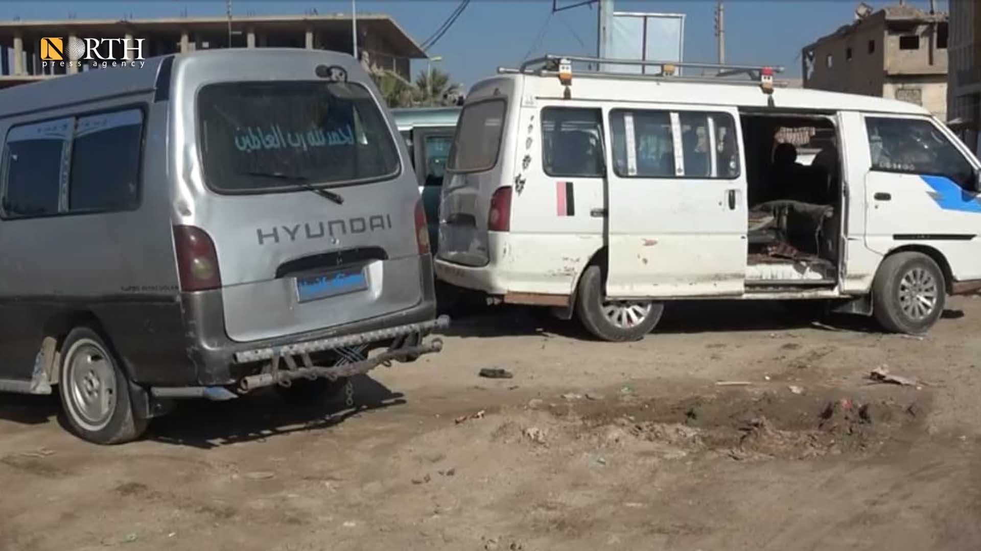 توقف "سرافيس" عن العمل في مدينة تدمر بريف حمص الشرقي – نورث برس
