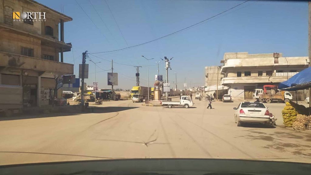 دوار الراعي شمال مدينة الباب بريف حلب الشرقي-نورث برس