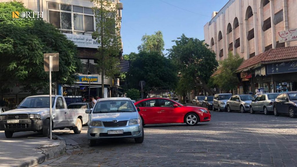 منطقة الحلبوني وسط دمشق- نورث برس