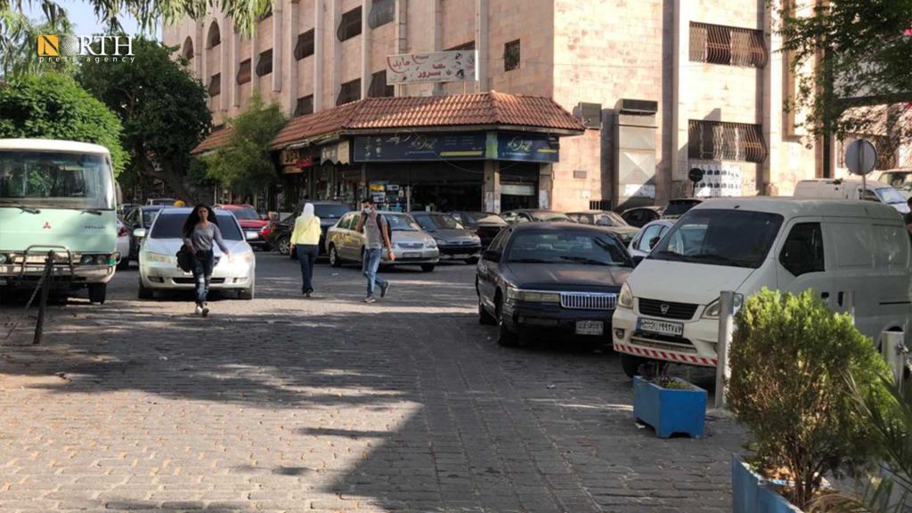 منطقة الحلبوني وسط دمشق – نورث برس