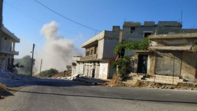 قصف للقوات الحكومية على بلدة بليون جنوب إدلب