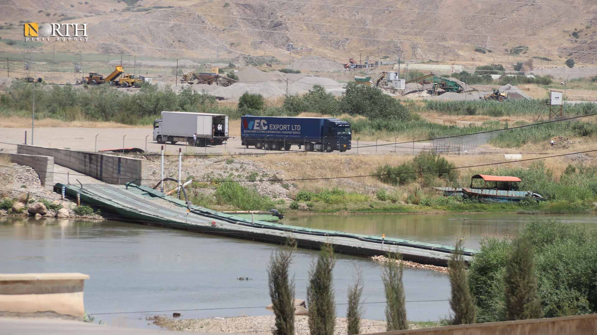حركة عبور متوقفة في معبر سيمالكا الحدودي شمال شرقي سوريا – نورث برس