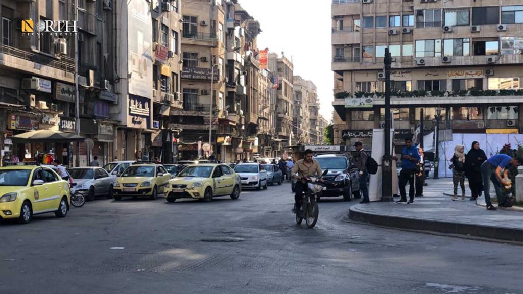 ساحة المرجة وسط دمشق- نورث برس