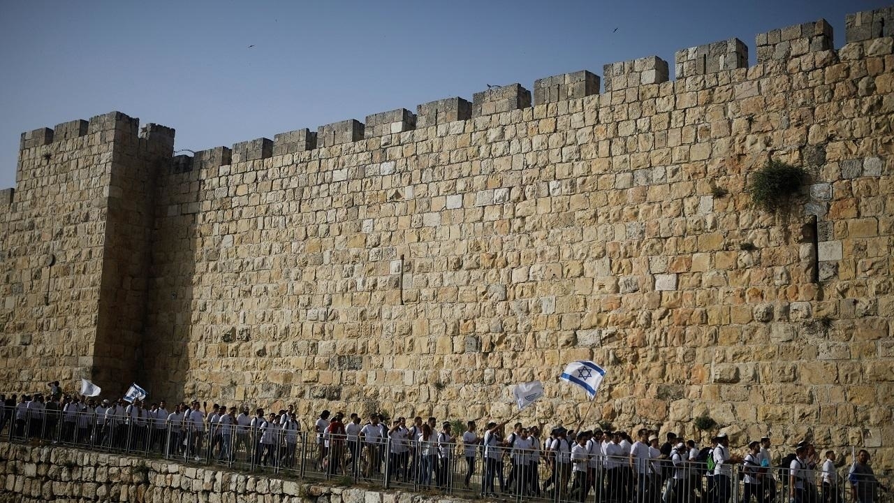 مسيرة الأعلام في القدس ـ أنترنت