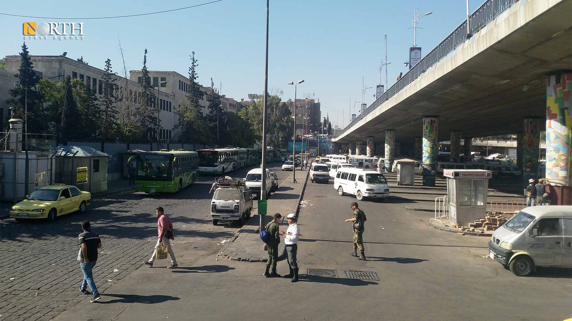 جسر الرئيس وسد دمشق - نورث برس