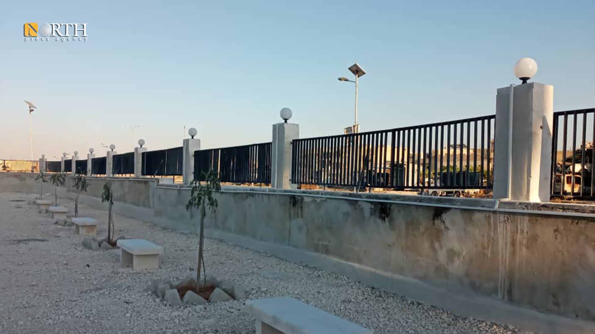 حديقة مساكن هنانو بمدينة حلب- نورث برس