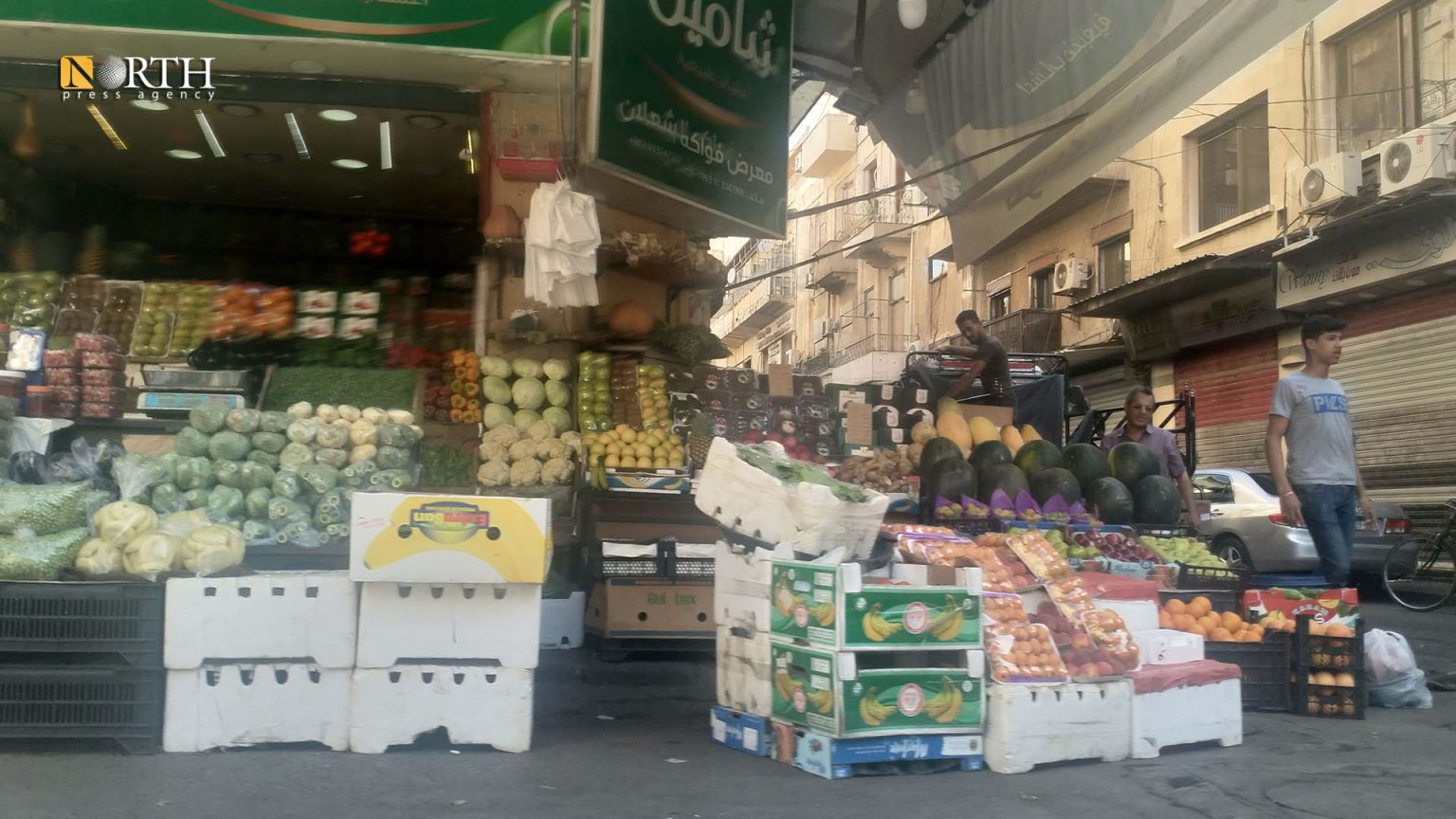 سوق الشعلان في دمشق- نورث برس
