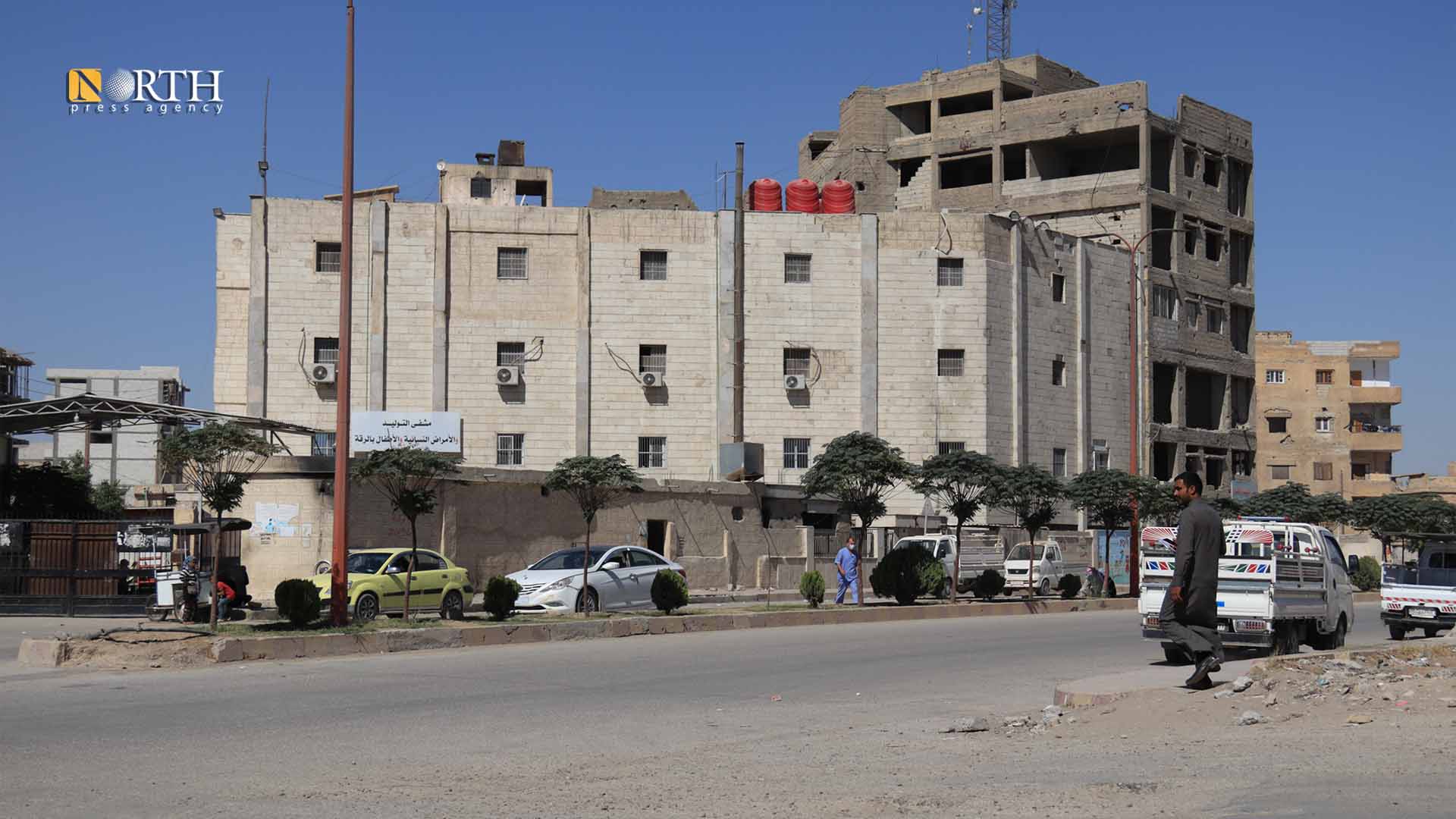مشفى التوليد والأمراض النسائية والأطفال بالرقة-نورث برس