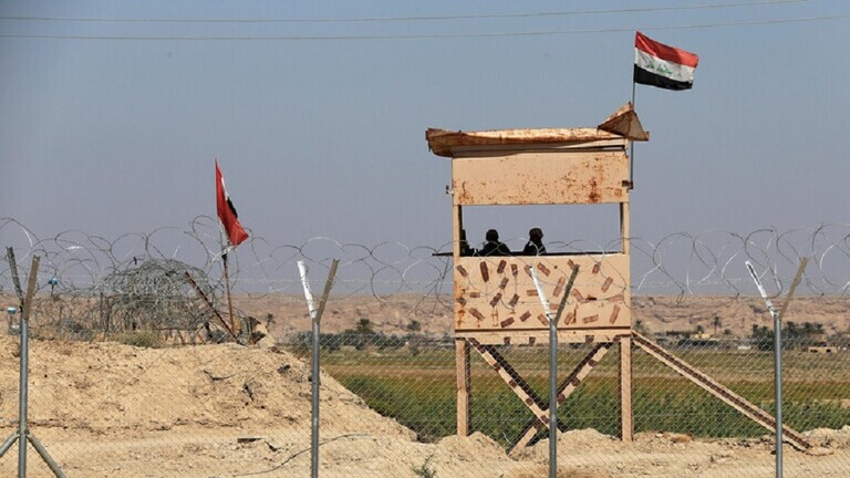 نقطة أمنية عراقية على الحدود مع سوريا- إنترنت
