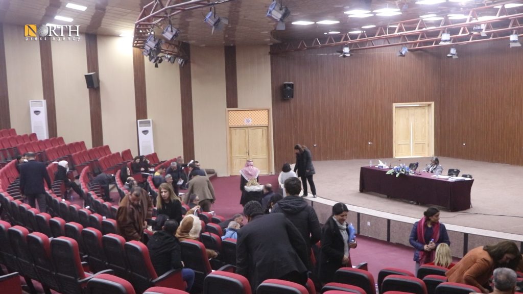 الحسكة- اجتماع للجنة العقد الاجتماعي لشمال وشرق سوريا- نورث برس