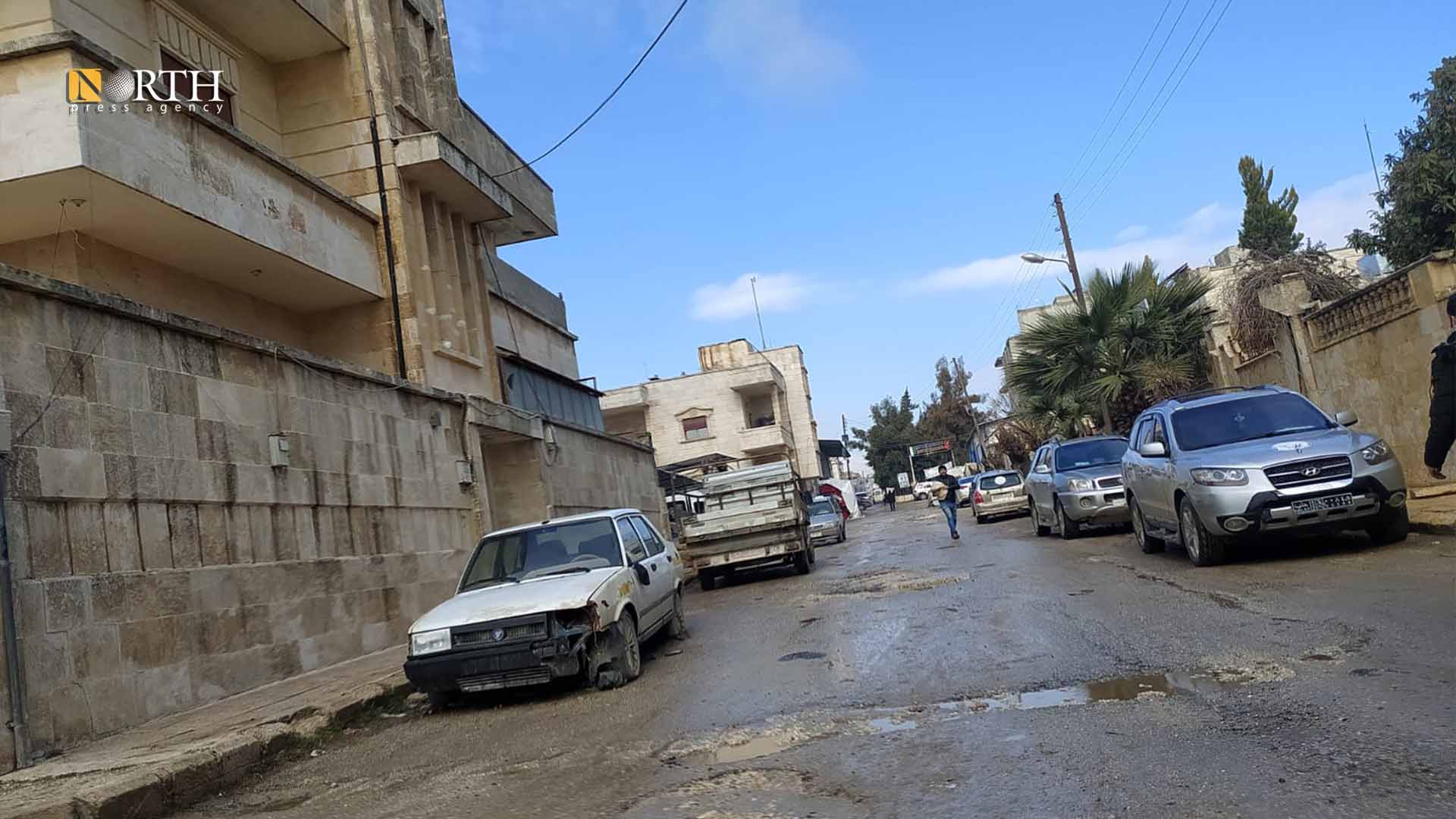 الحي الغربي في مدينة أعزاز- نورث برس