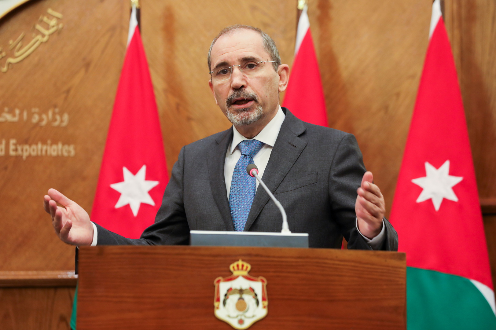 وزير الخارجية الأردني أيمن الصفدي