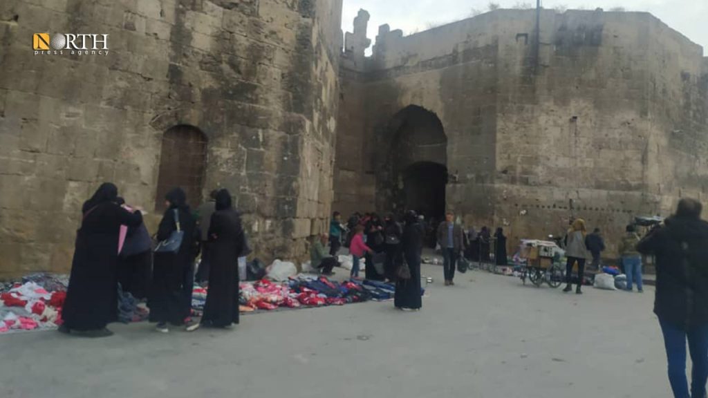 سوق باب أنطاكية الشعبي في حلب – نورث برس