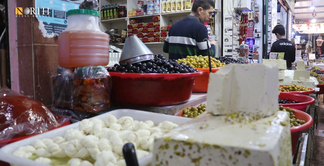 السوق المركزي في مدينة القامشلي- نورث برس/ أرشيفية