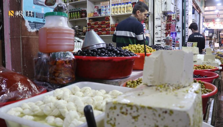 السوق المركزي في مدينة القامشلي- نورث برس/ أرشيفية