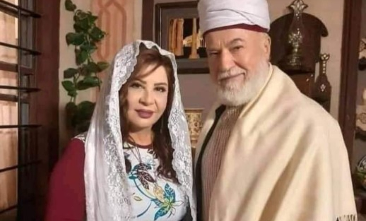 الفنانة سحر فوزي والفنان عادل علي من مسلسل باب الحارة – متداول