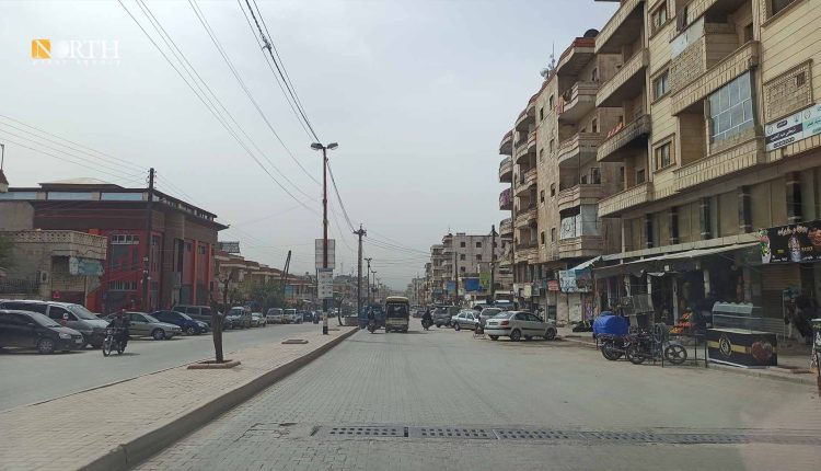حي الفيلات في مدينة عفرين- نورث برس