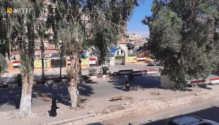 دوار المخابرات الجوية في مدينة درعا - نورث برس