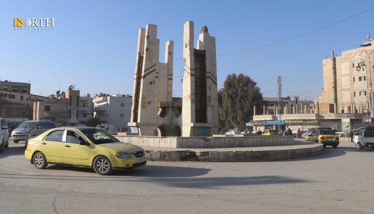 دوار مرشو وسط مدينة الحسكة – نورث برس