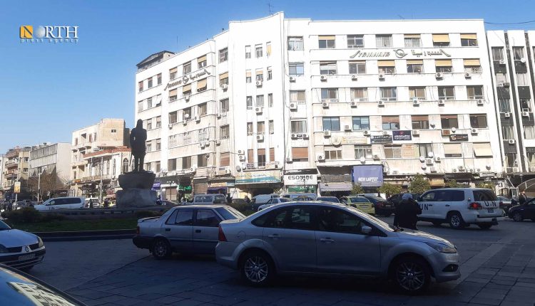 ساحة المحافظة وسط دمشق – نوث برس