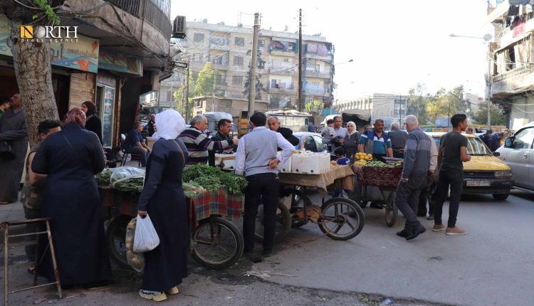 سوق الملعب في مدينة حلب- نورث برس