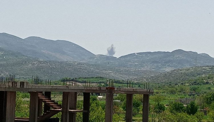 غارة جوية روسية استهدفت تلال كبانة بريف اللاذقية الشمالي
